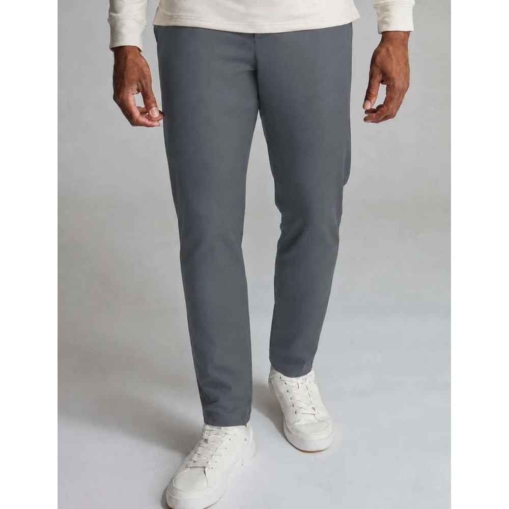 Birddogs Loophole Chinos Men's 36x32 Gray Pants Built-in Liner Stretch Golf